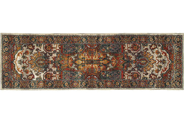 Medalia Rug Red/Blue/Yellow