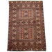 Tribal Balouchi Oriental Rug 3'9"x 6'0" - Crafters and Weavers