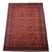 Tribal Unkhoi Oriental Rug 6'9" x 10'0" - Crafters and Weavers