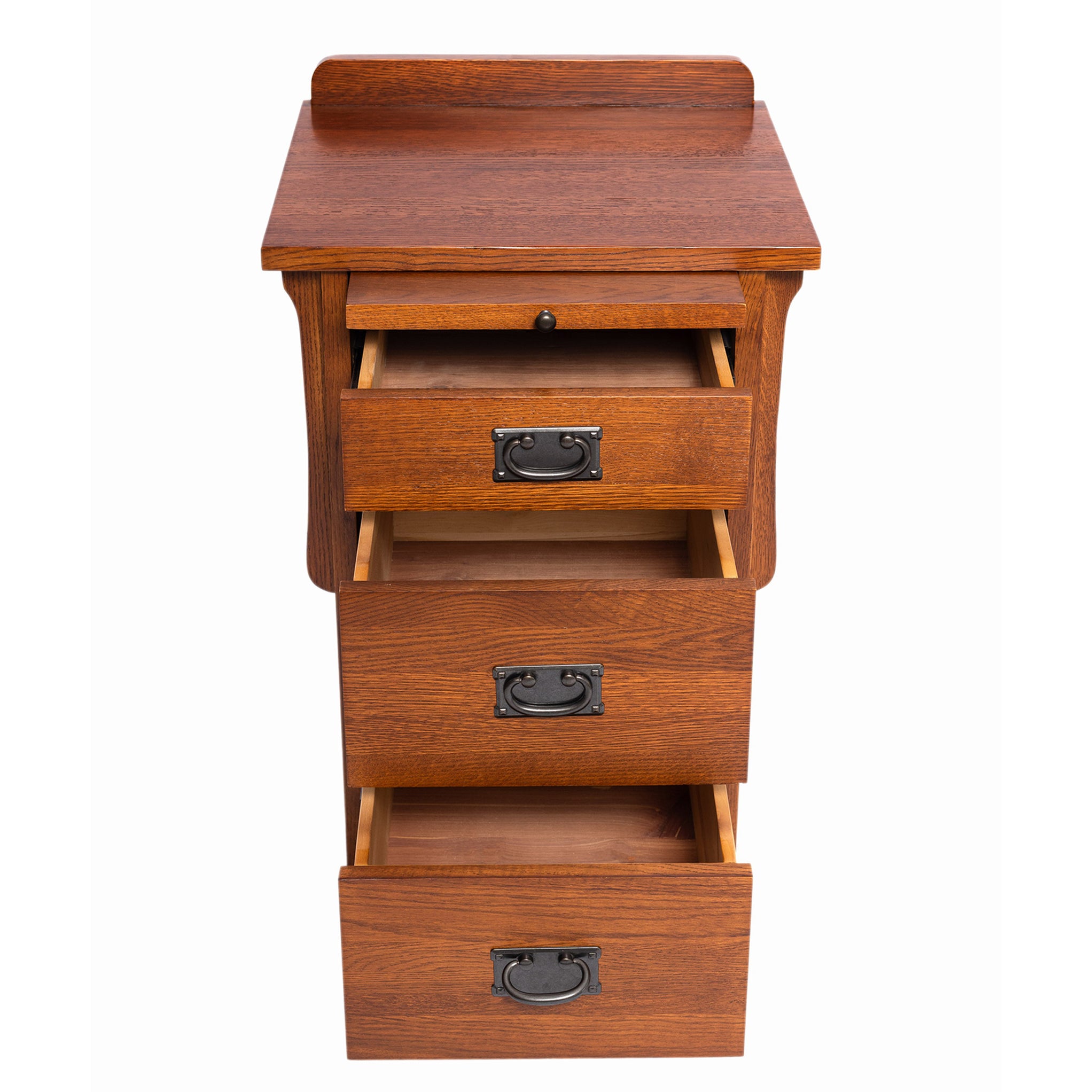 Buy Mission Crofter Style 3 Drawer End Table MC3 in USA — Crafters and ...