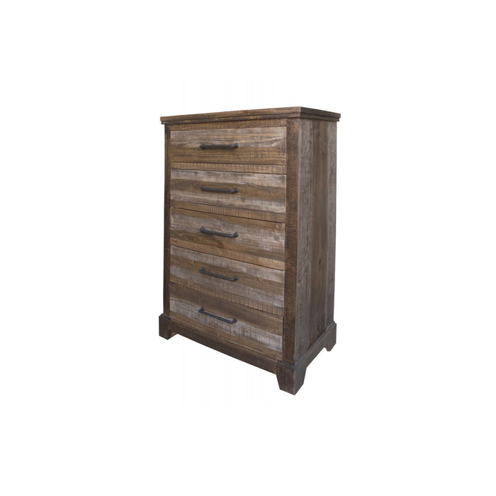 Parvati Solid Pine Vintage Bedroom Set